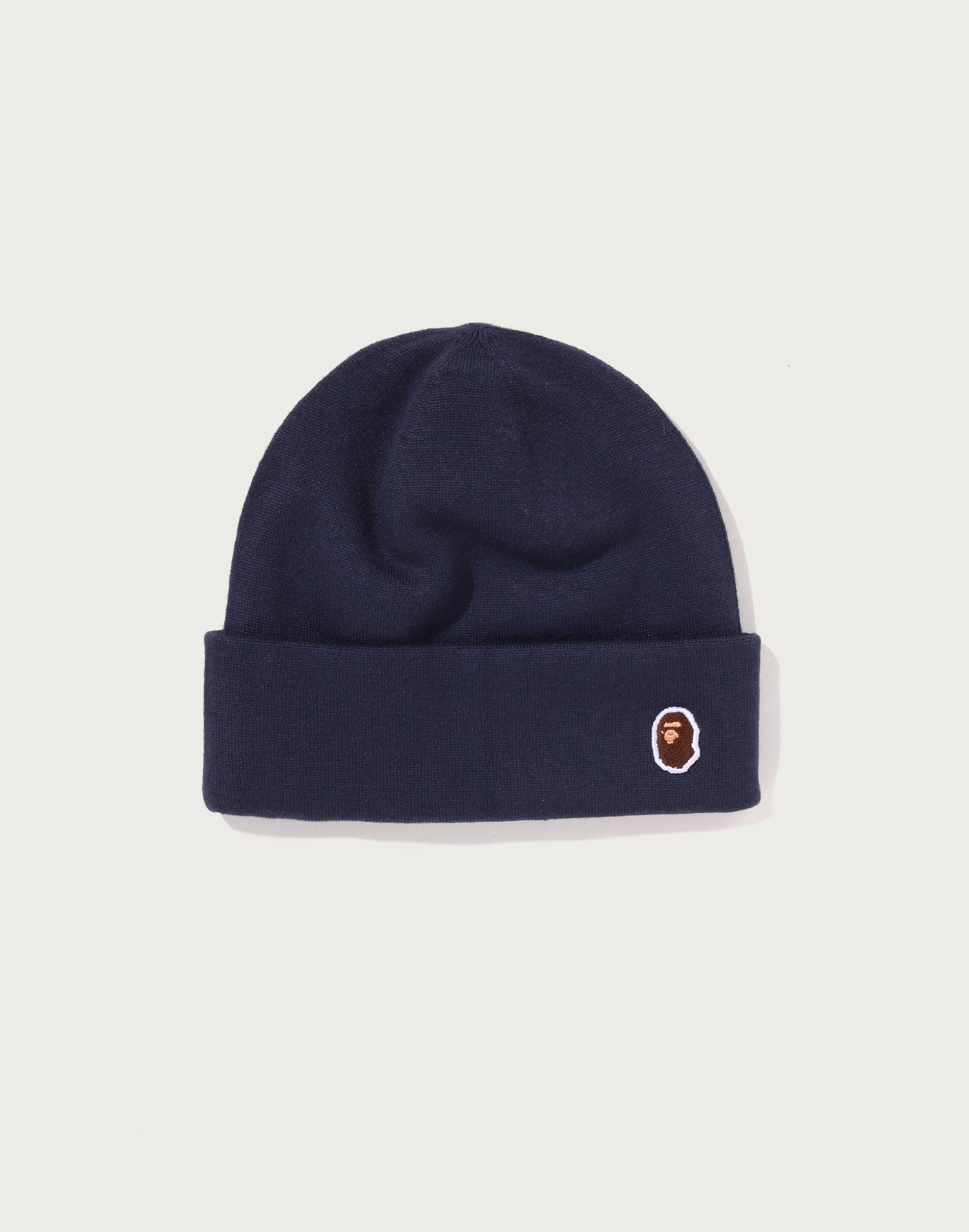 APE HEAD ONE POINT KNIT CAP MENS
