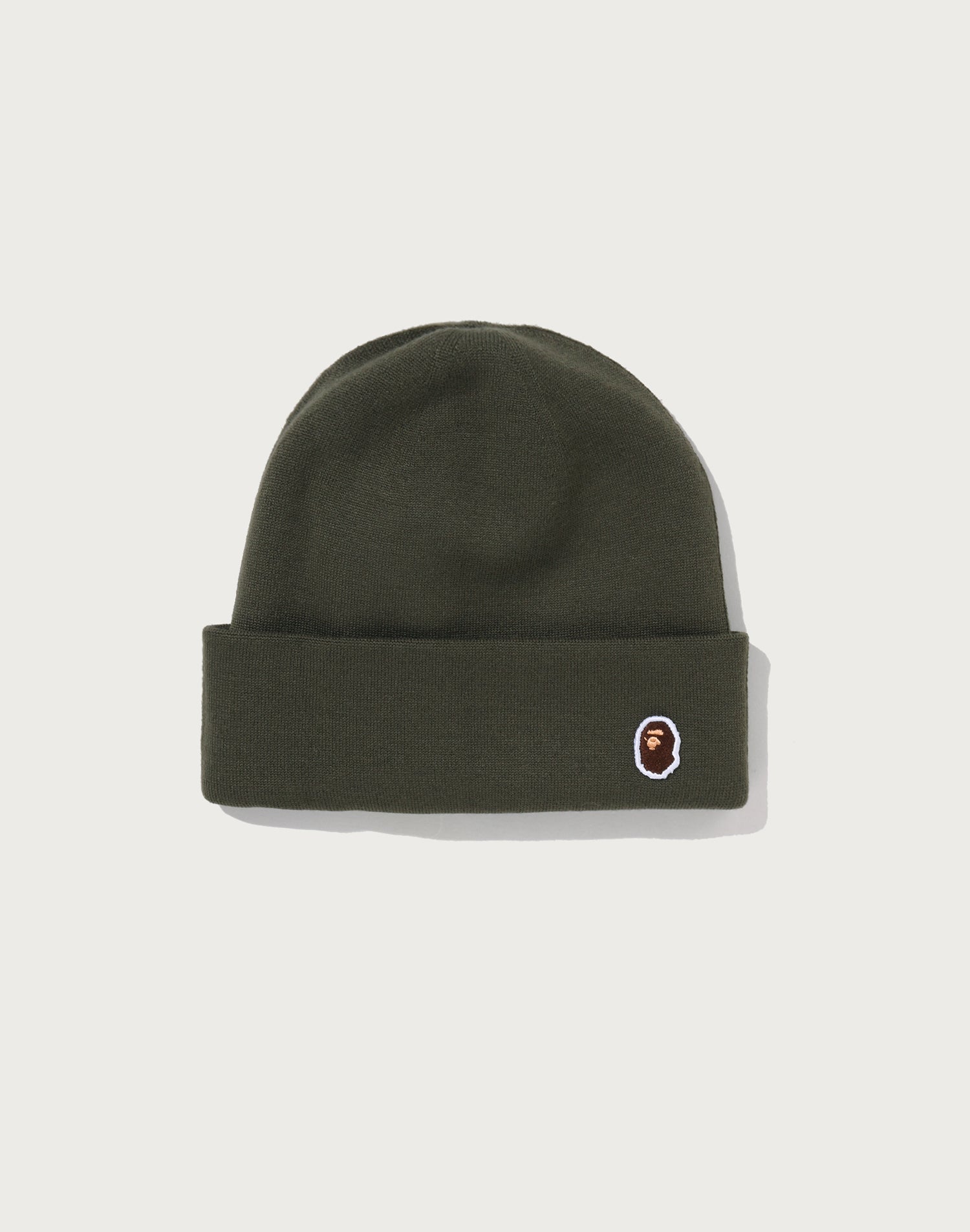 APE HEAD ONE POINT KNIT CAP MENS