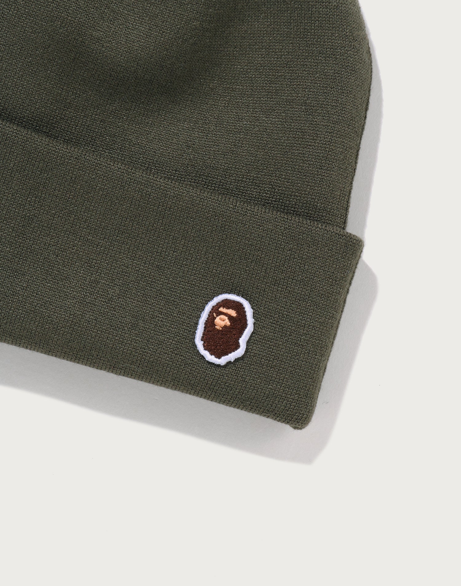 APE HEAD ONE POINT KNIT CAP MENS