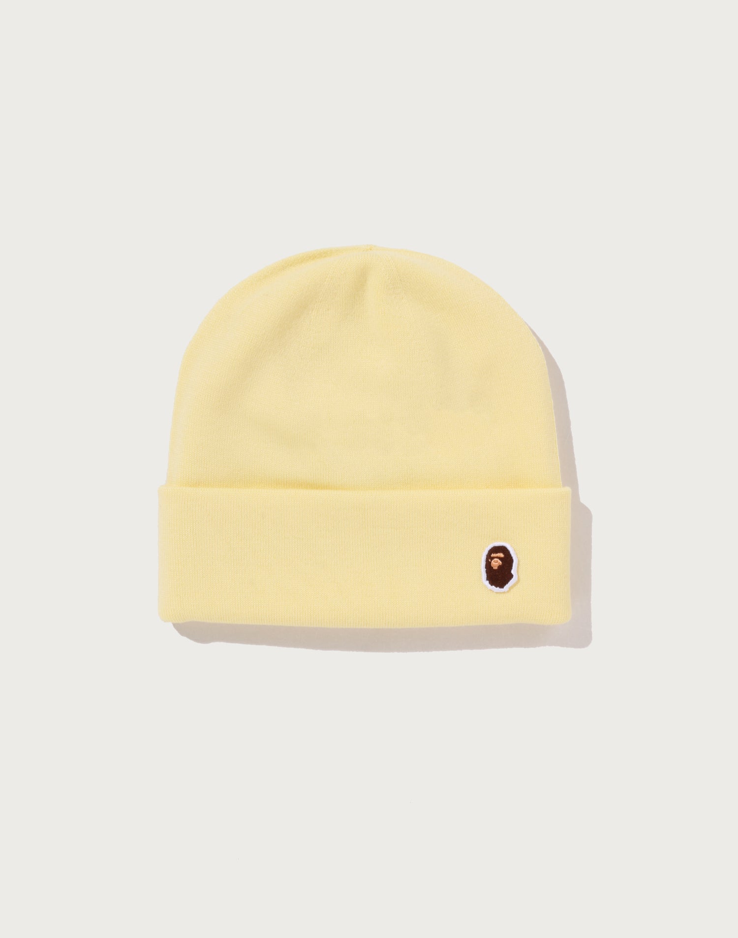 APE HEAD ONE POINT KNIT CAP MENS