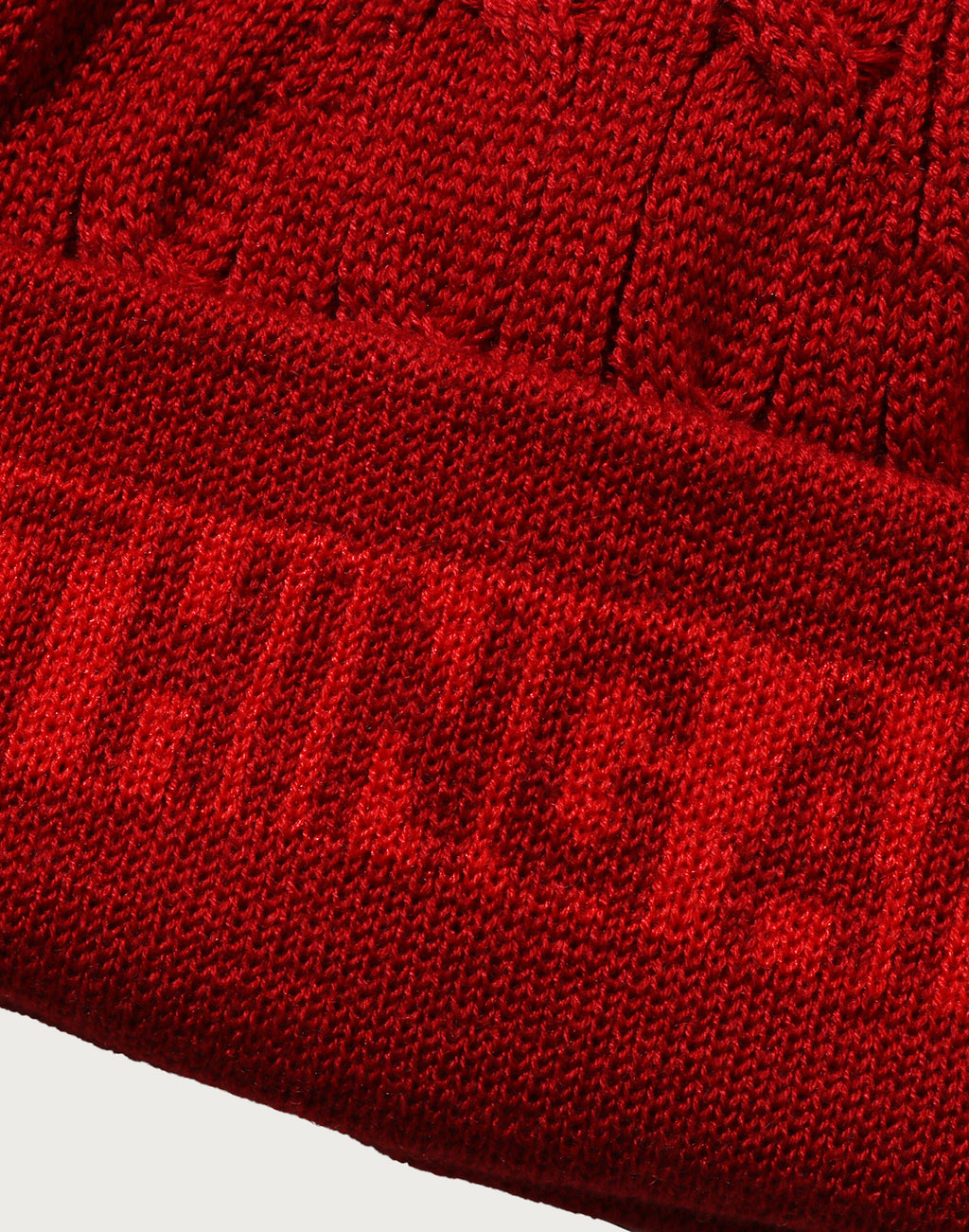 BAPE CABLE KNIT CAP MENS