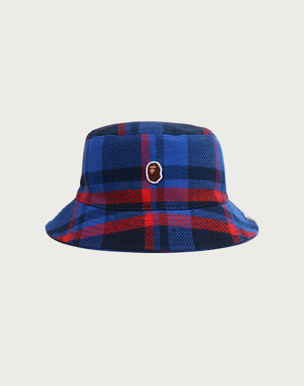 BAPE CHECK BUCKET HAT MENS