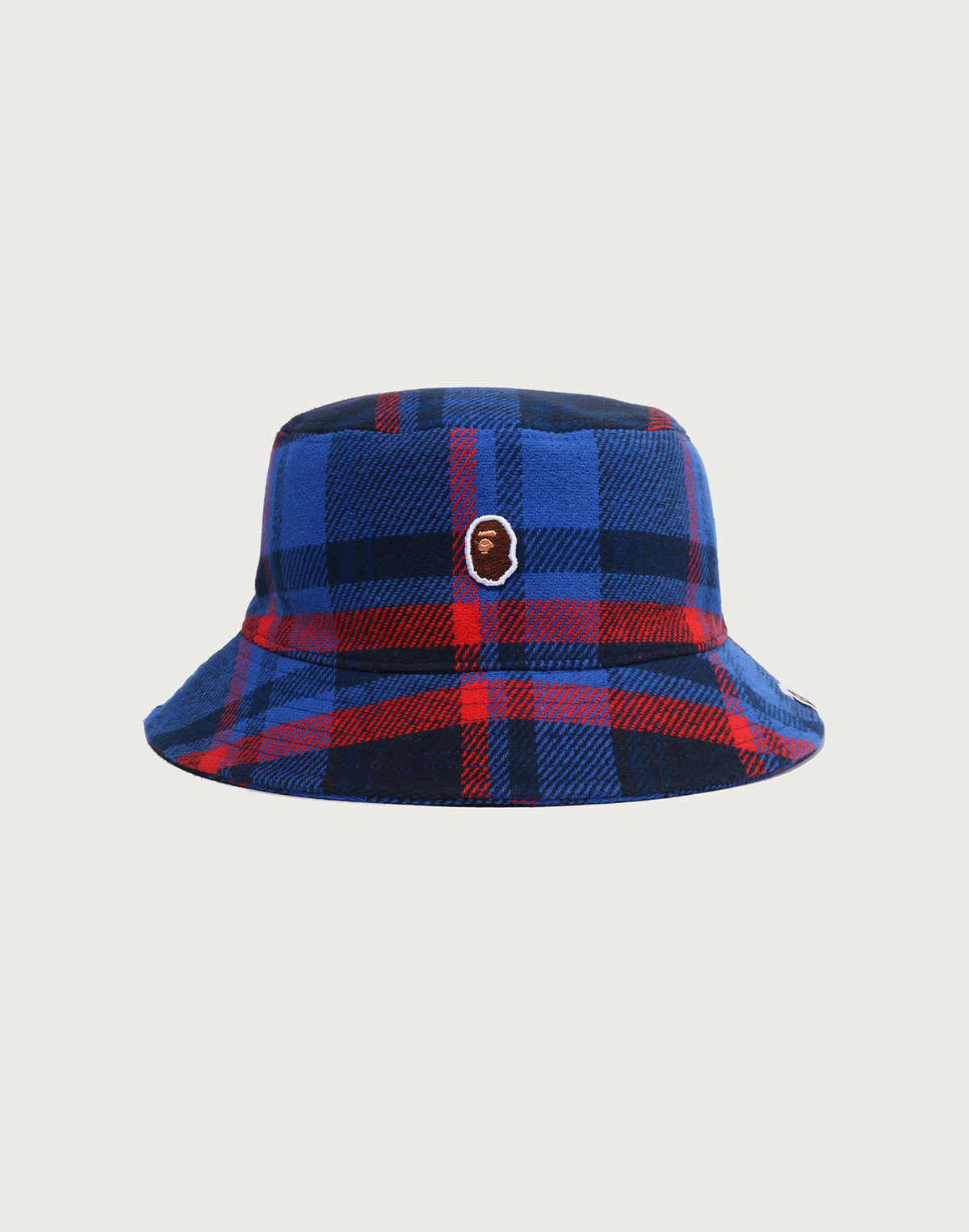 BAPE CHECK BUCKET HAT MENS
