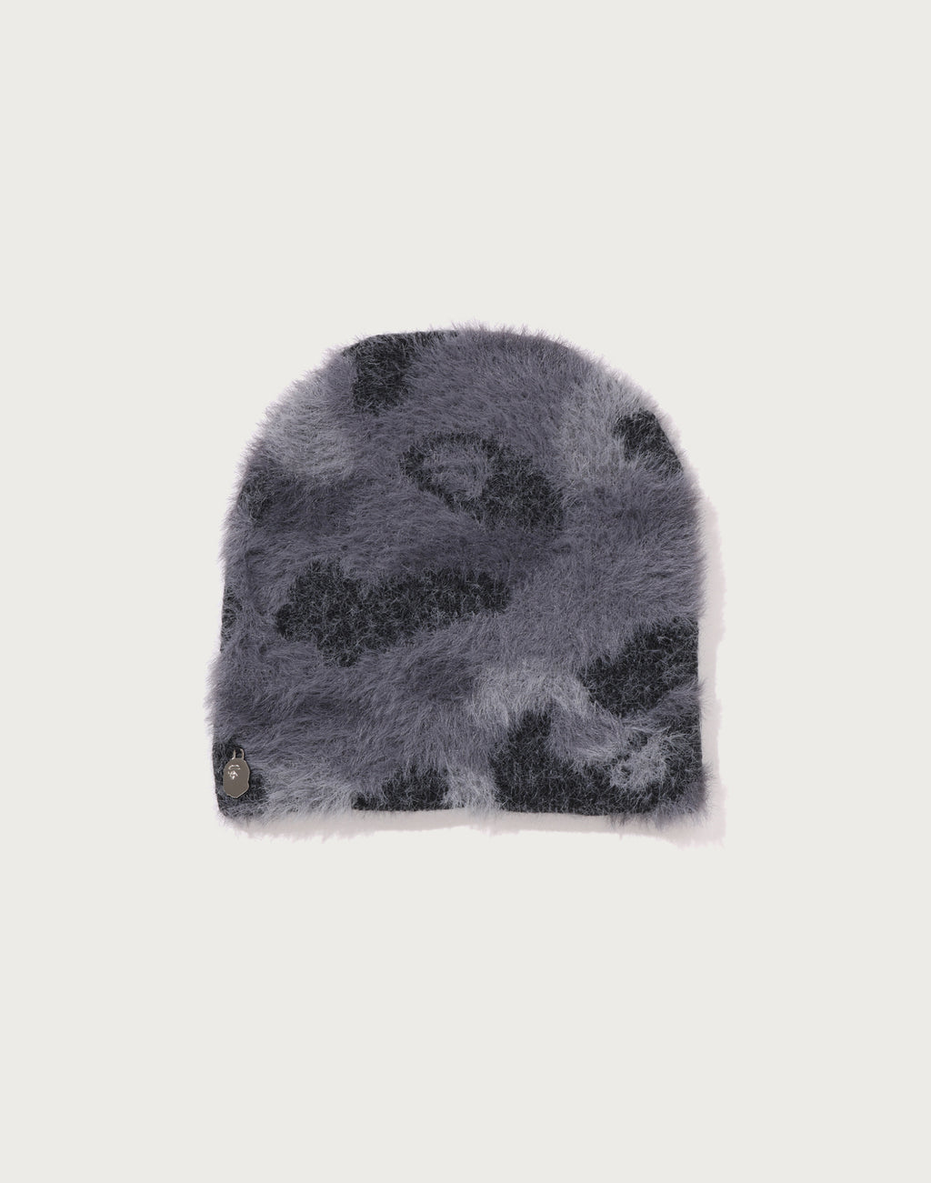 COLOR CAMO FURRY BEANIE LADIES