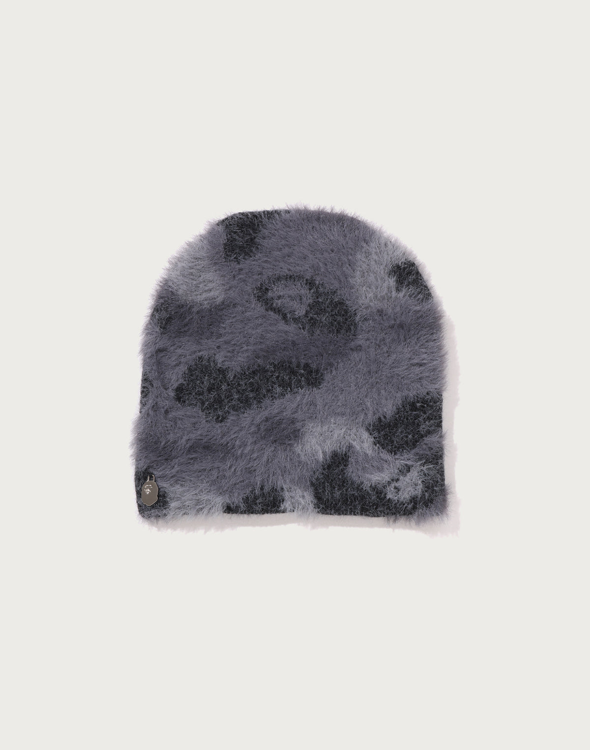 COLOR CAMO FURRY BEANIE LADIES