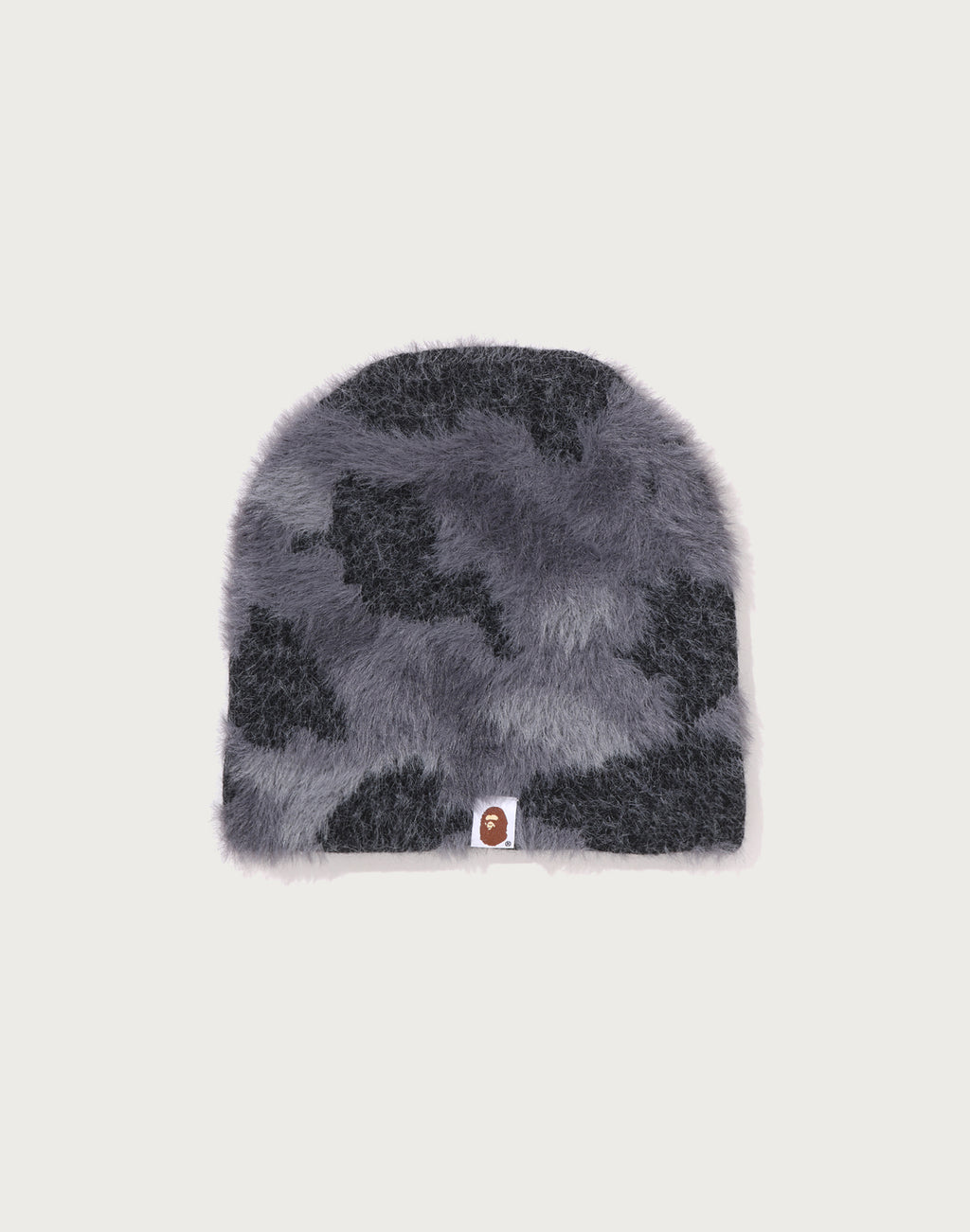 COLOR CAMO FURRY BEANIE LADIES
