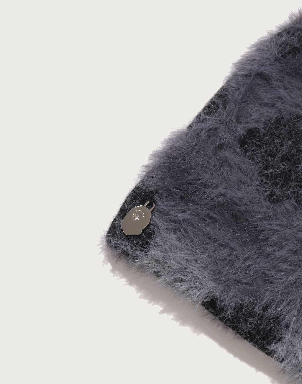 COLOR CAMO FURRY BEANIE LADIES