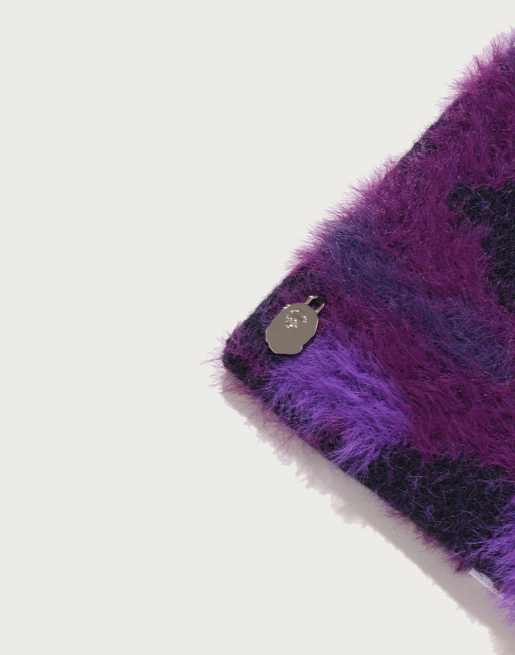 COLOR CAMO FURRY BEANIE LADIES