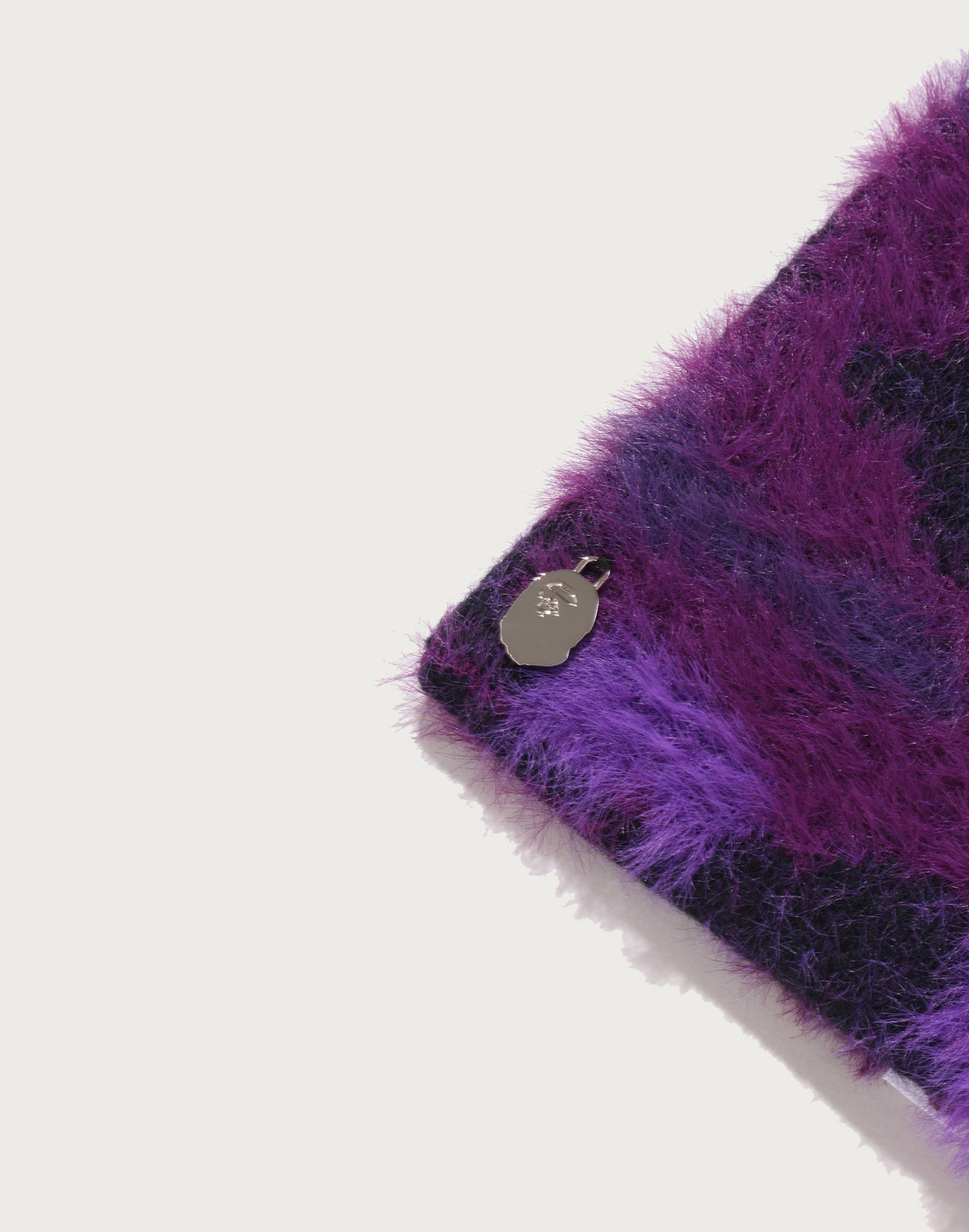 COLOR CAMO FURRY BEANIE LADIES