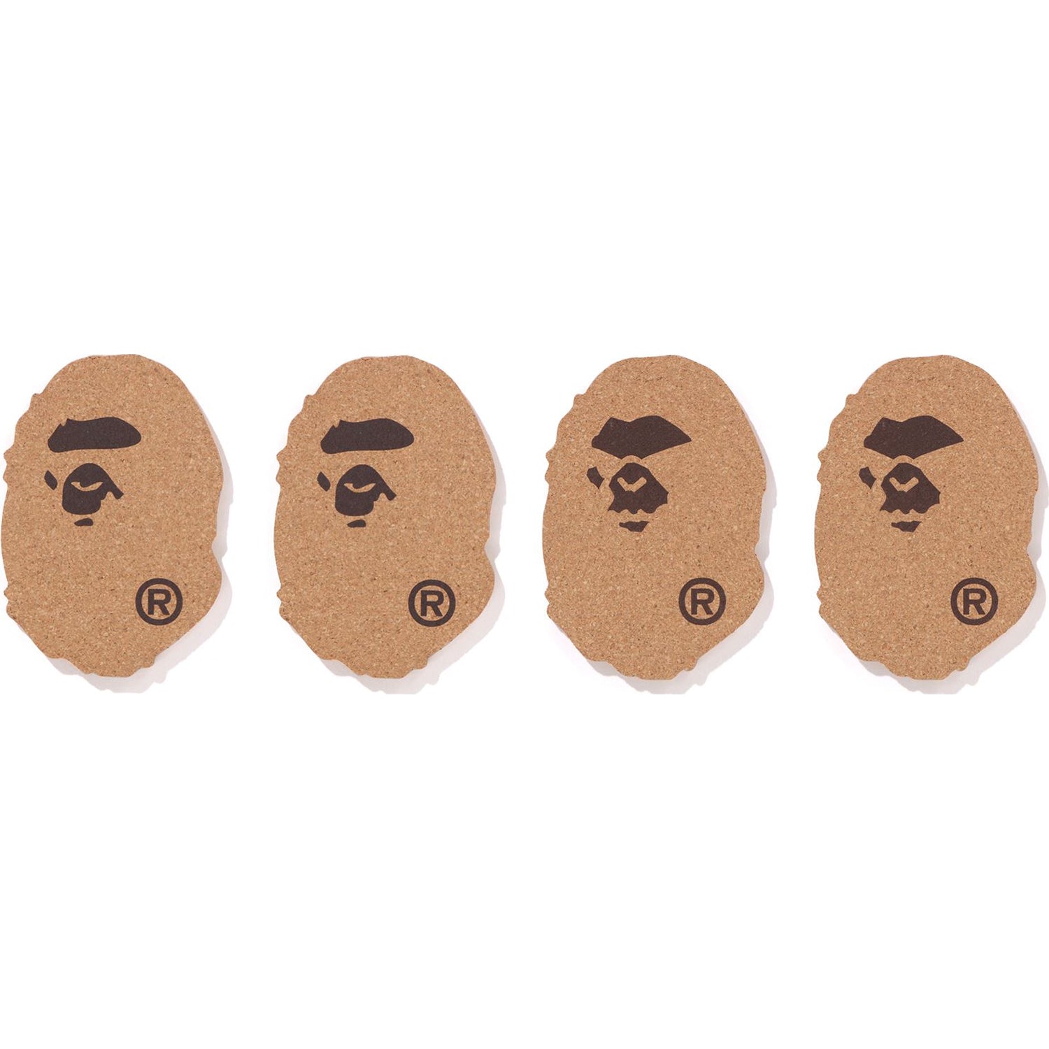 APE HEAD CORK COASTER – us.bape.com