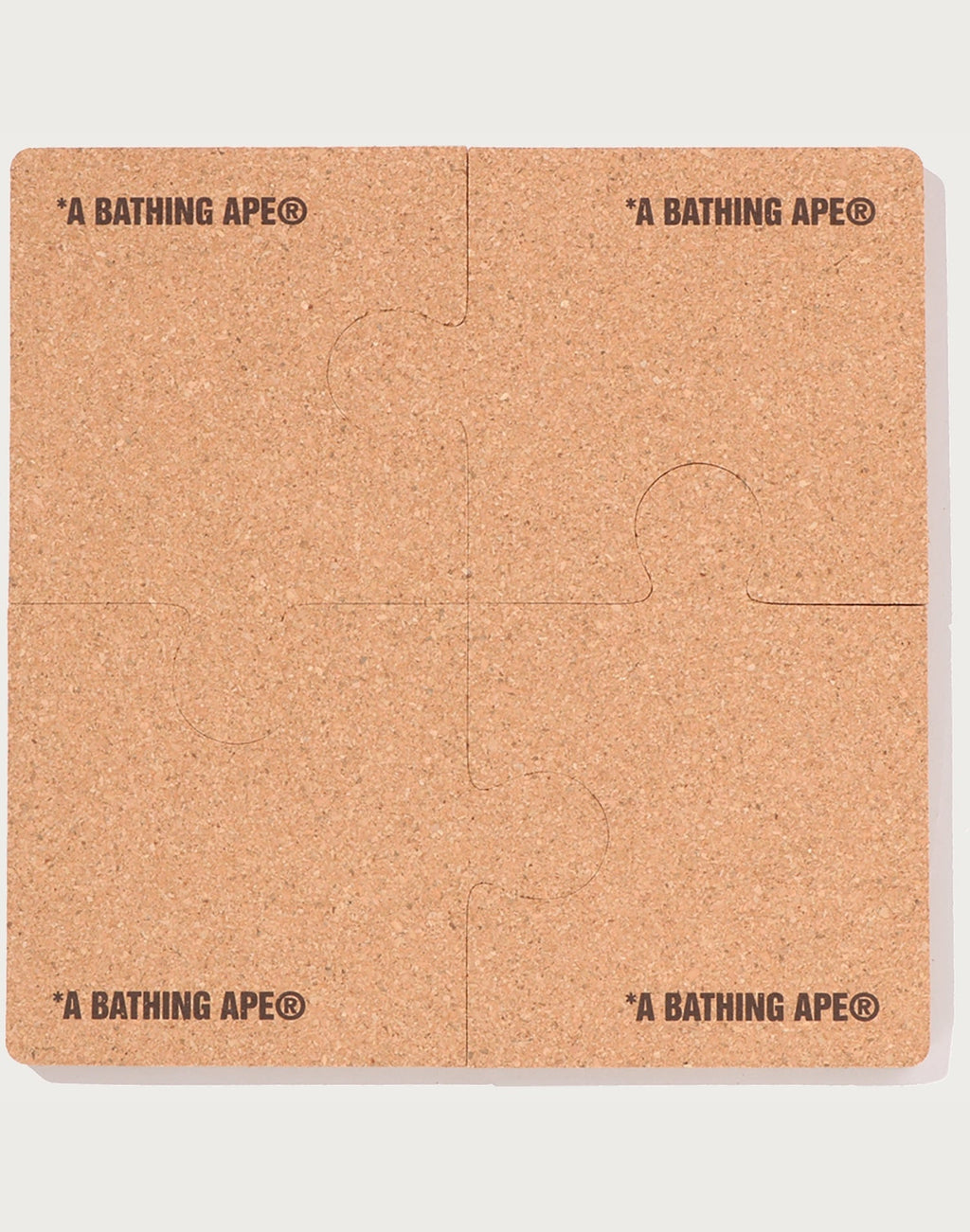 ABC CAMO PUZZLE CORK COASTER