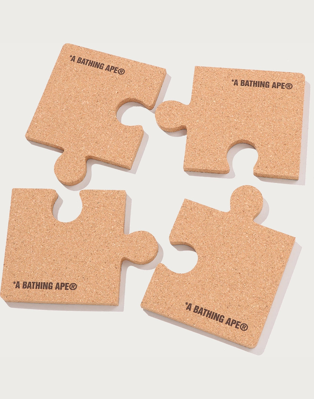 ABC CAMO PUZZLE CORK COASTER