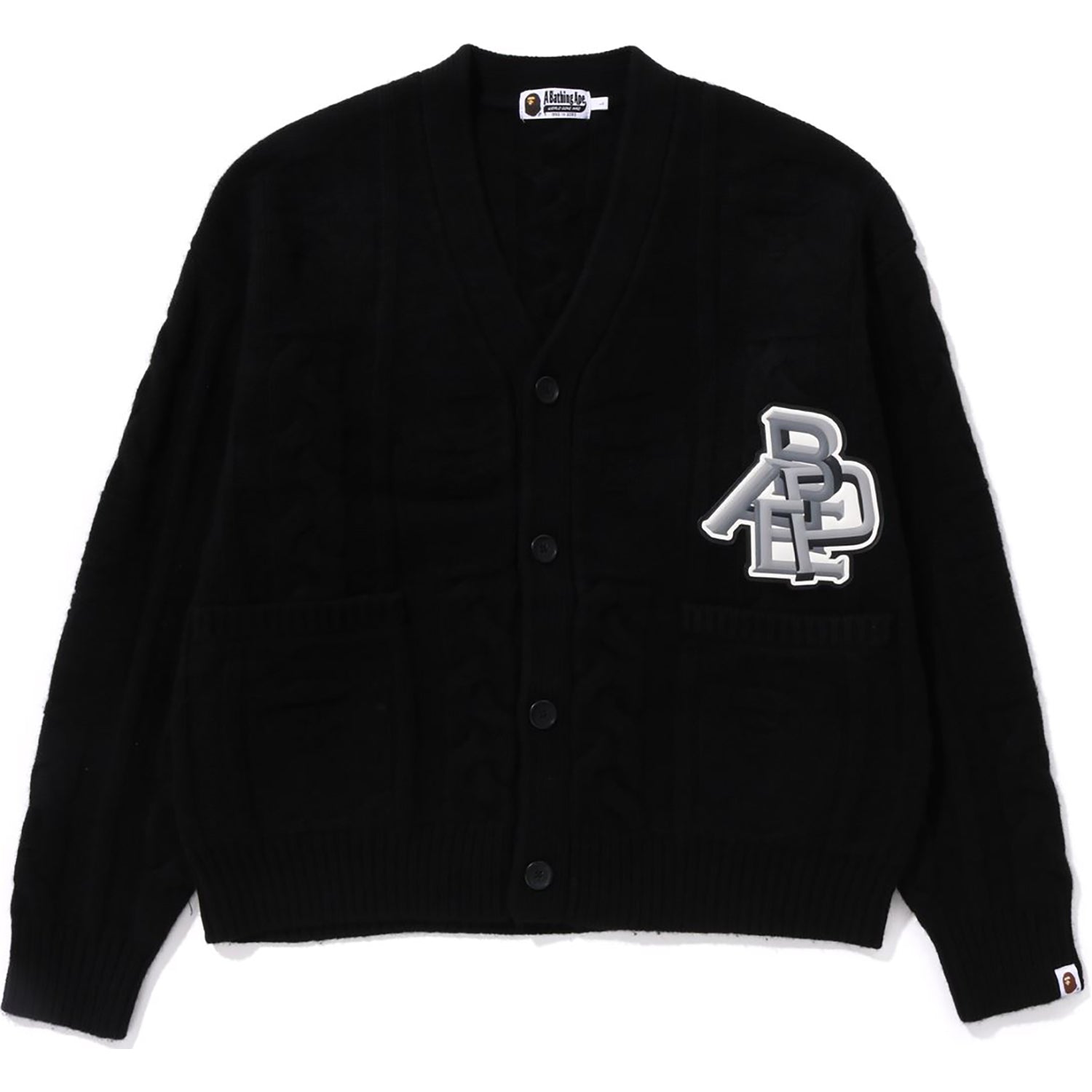 CABLE KNIT CARDIGAN MENS – us.bape.com