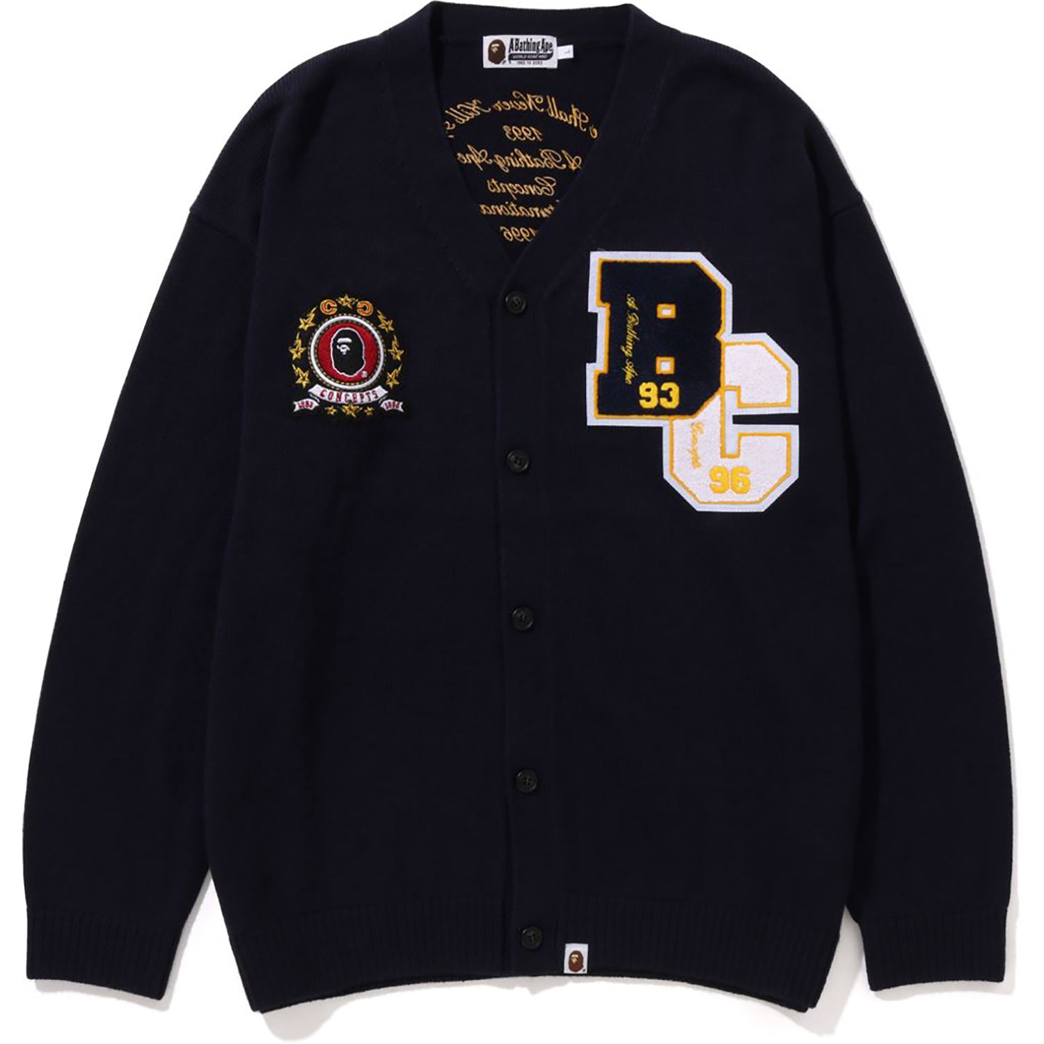 BAPE X CONCEPTS CARDIGAN MENS