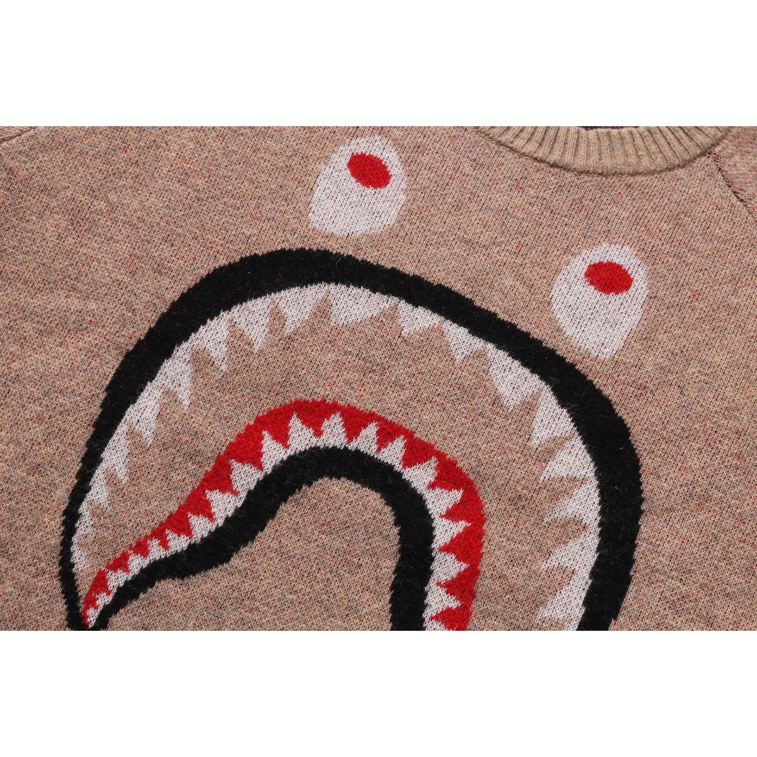 SHARK WOOL MIX SWEATER LADIES – us.bape.com SHARK WOOL MIX SWEATER LADIES – us.bape.com