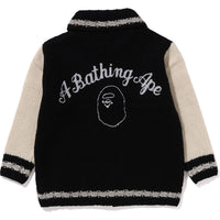 A BATHING APE COWICHAN CARDIGAN LADIES