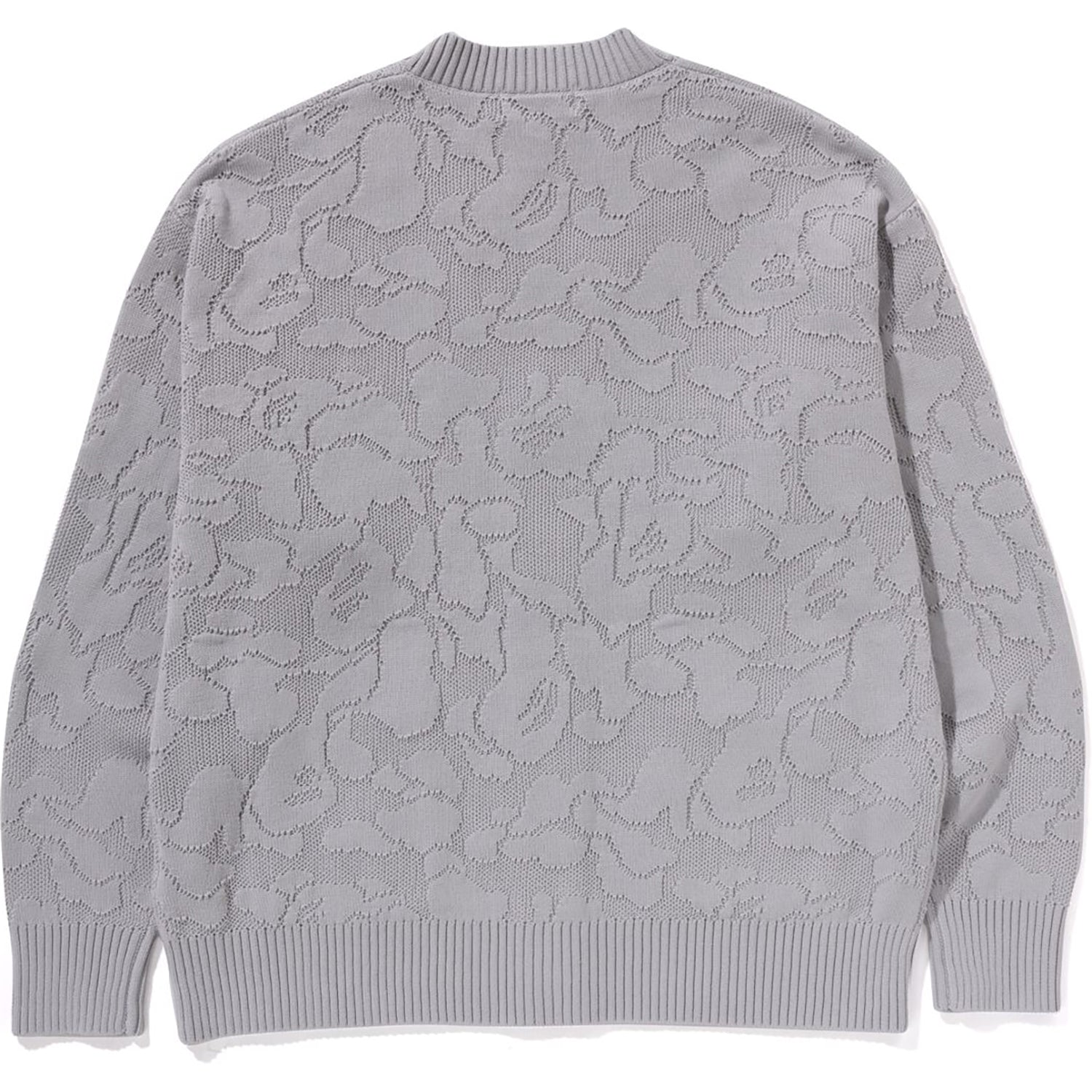 SOLID CAMO JACQUARD ONE POINT CARDIGAN MENS – us.bape.com