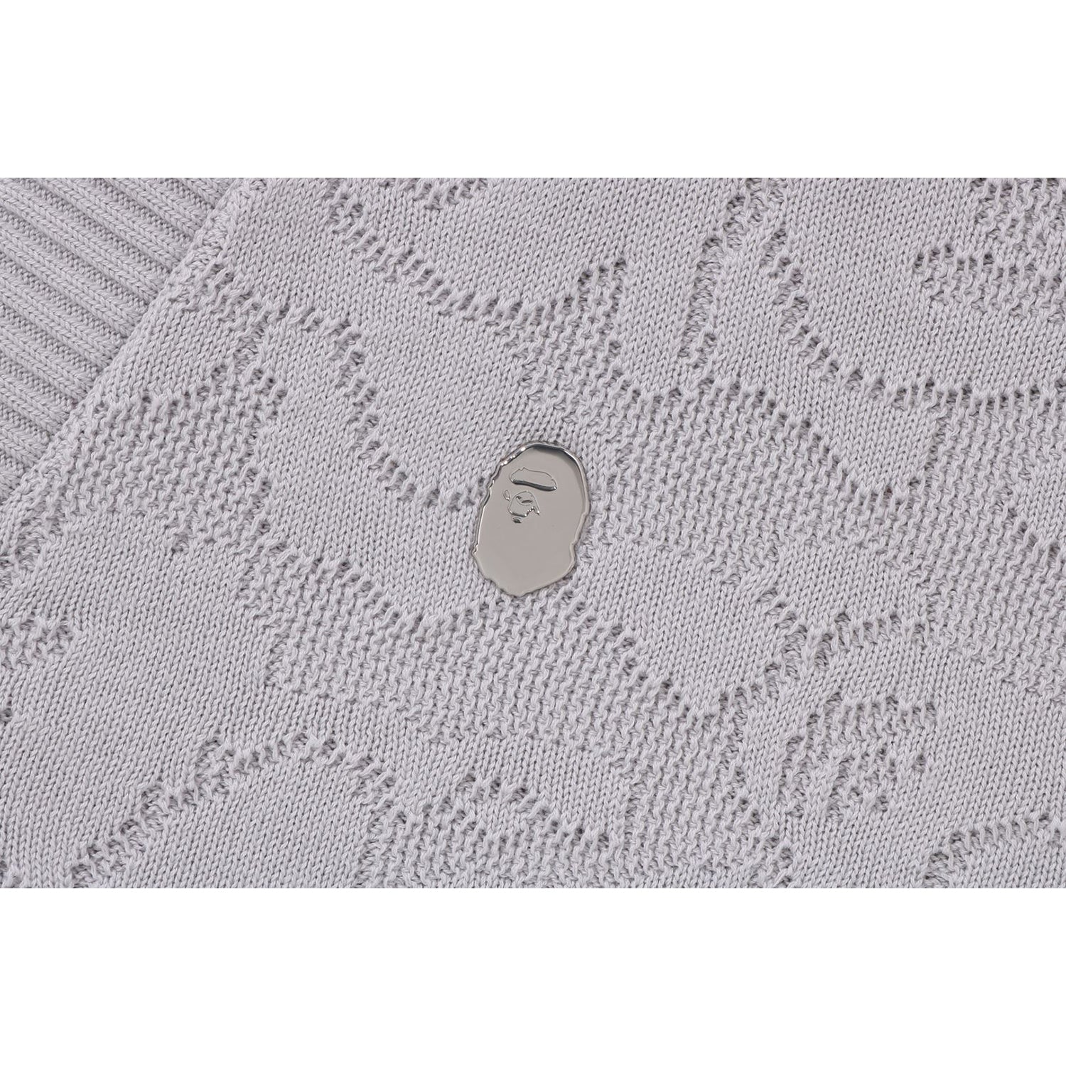 SOLID CAMO JACQUARD ONE POINT CARDIGAN MENS – us.bape.com