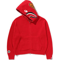 SHARK FULL ZIP KNIT HOODIE MENS