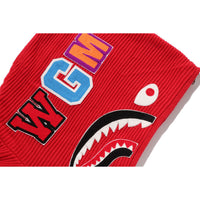 SHARK FULL ZIP KNIT HOODIE MENS