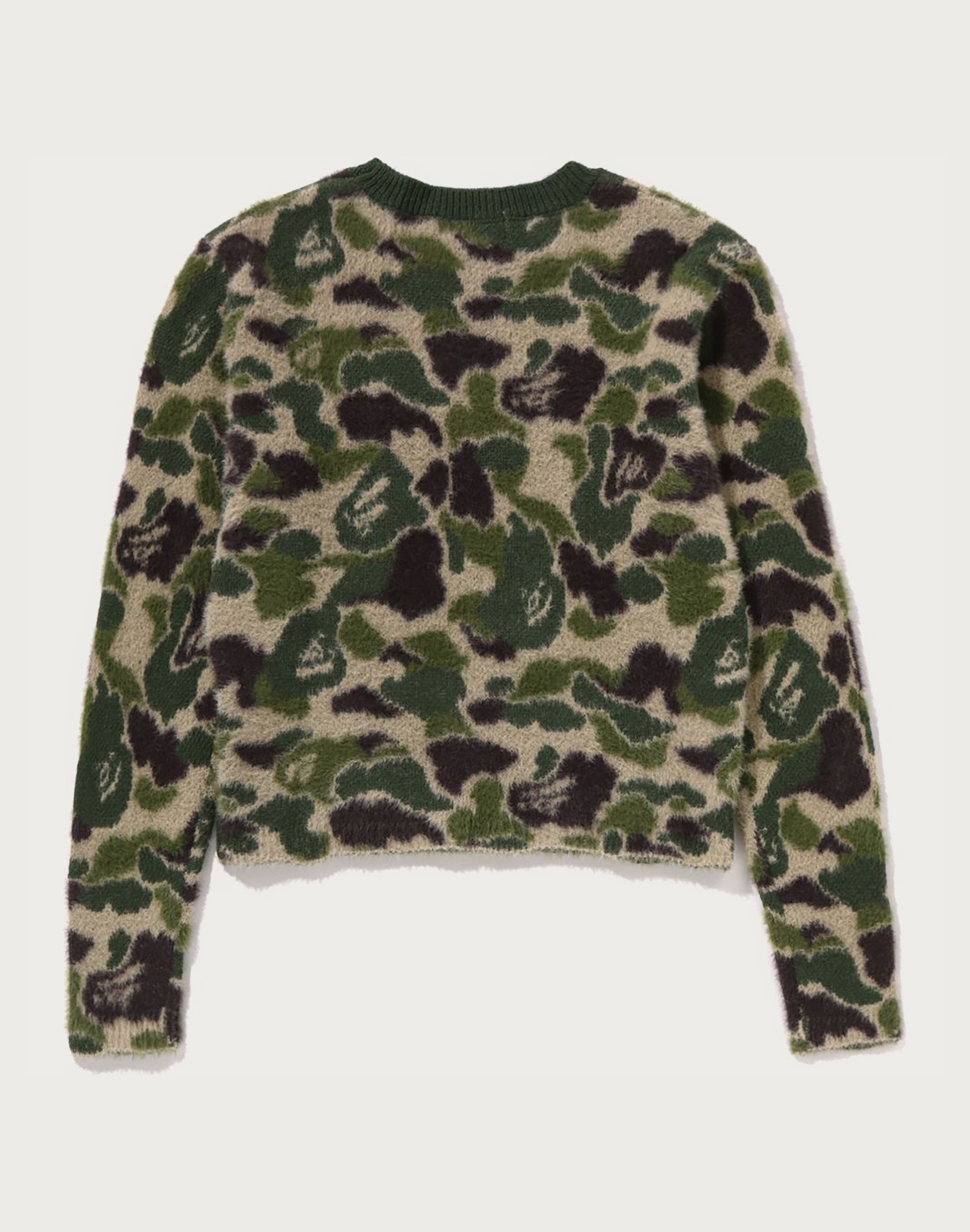 ABC CAMO SHAGGY SWEATER LADIES