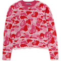 ABC CAMO SHAGGY SWEATER LADIES