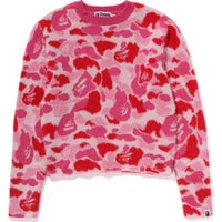 ABC CAMO SHAGGY SWEATER LADIES