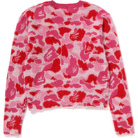 ABC CAMO SHAGGY SWEATER LADIES
