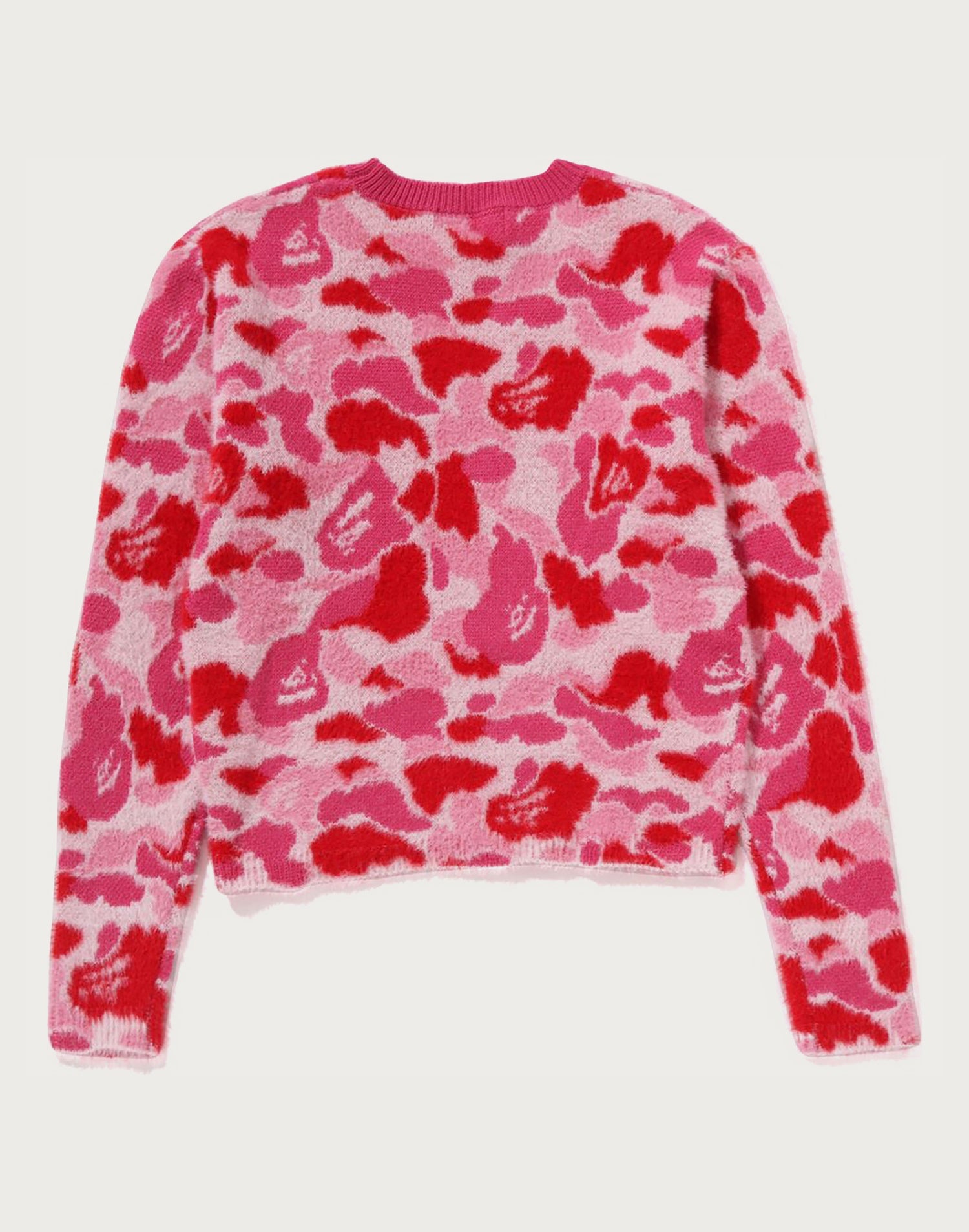 ABC CAMO SHAGGY SWEATER LADIES