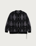 MM BAPE ARGYLE CHECK MOHAIR KNIT MENS