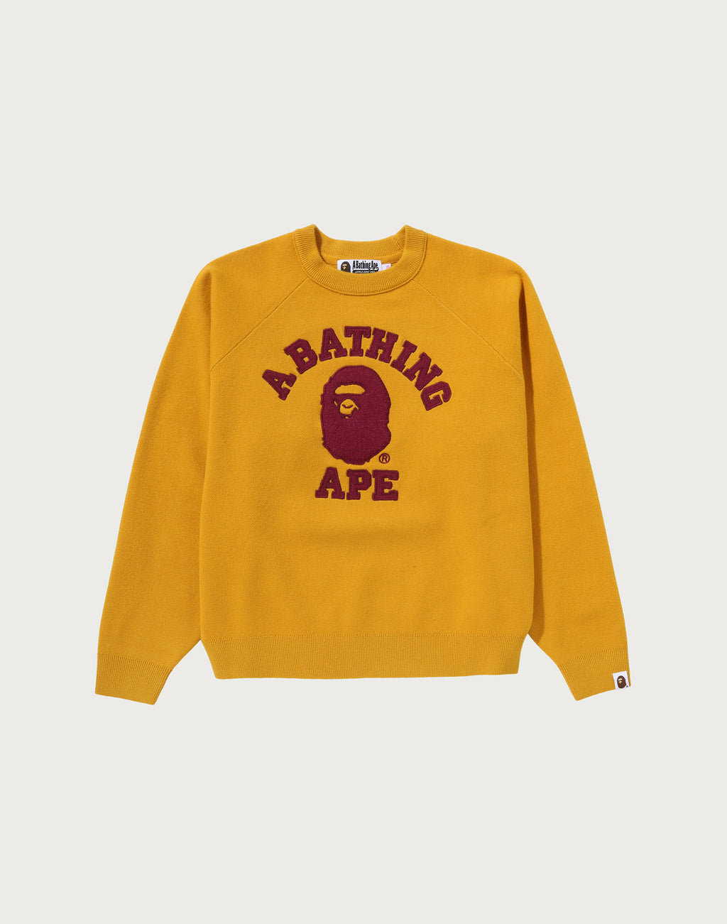 COLLEGE FUR LOGO SWEATER LADIES