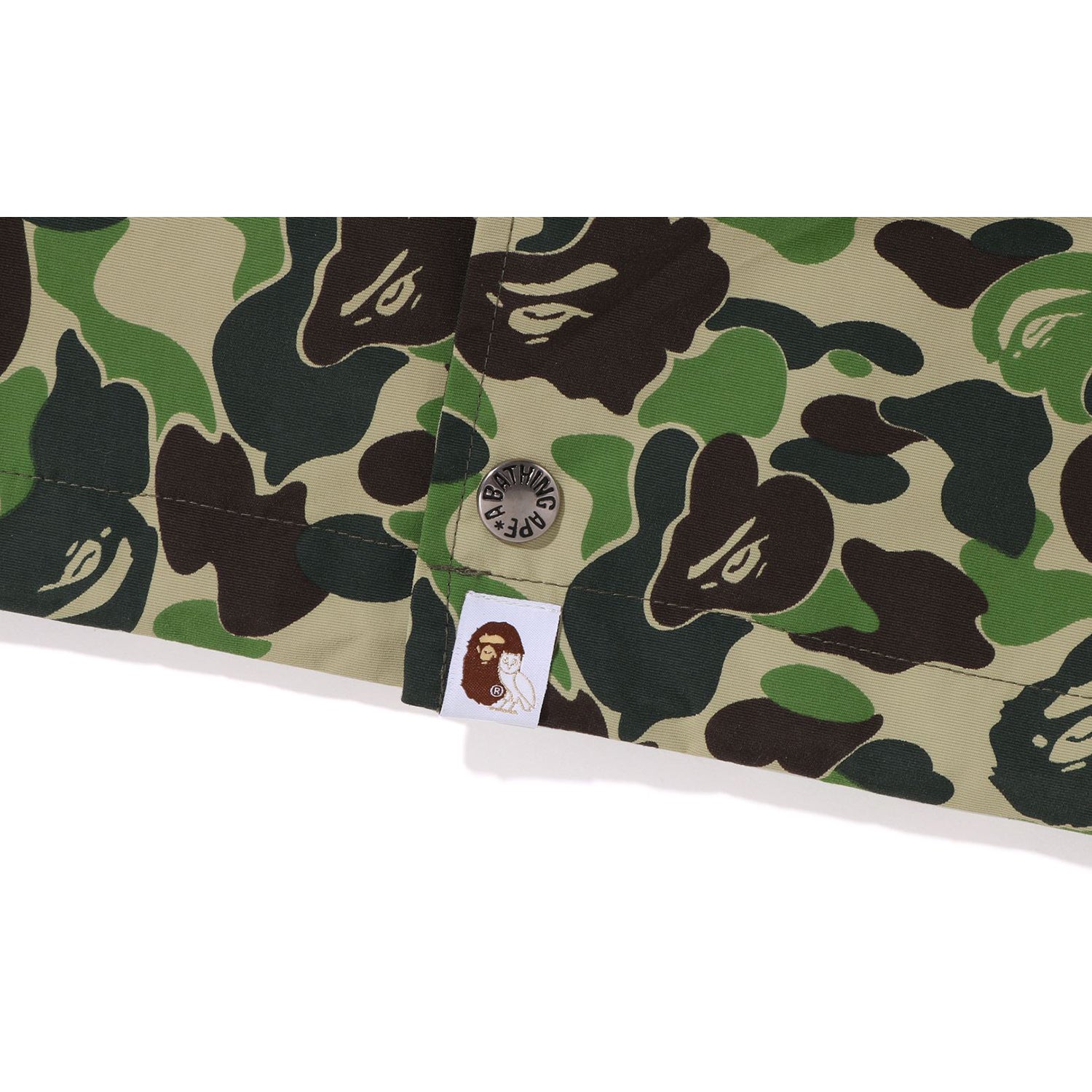 Bape camo coach jacket best sale