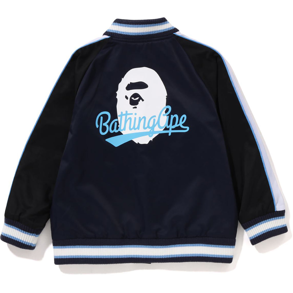 BATHING APE PATCH STADIUM JACKET KIDS