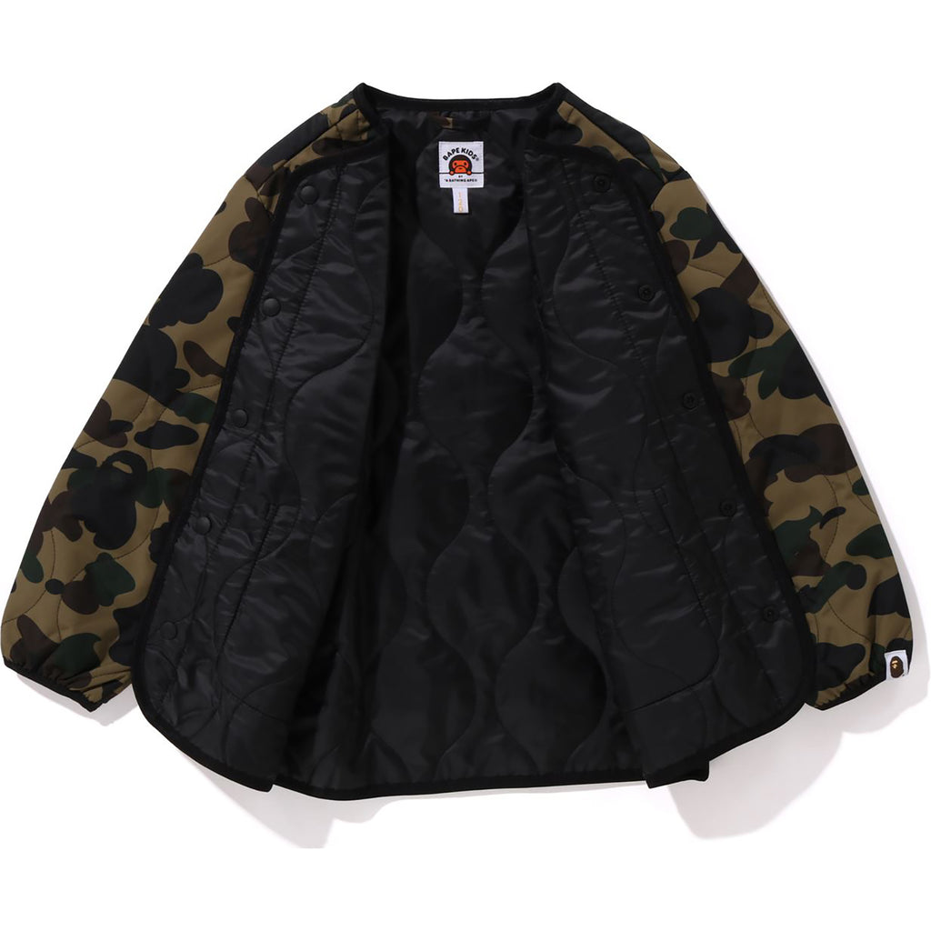 1ST CAMO QUILTING JACKET KIDS | us.bape.com