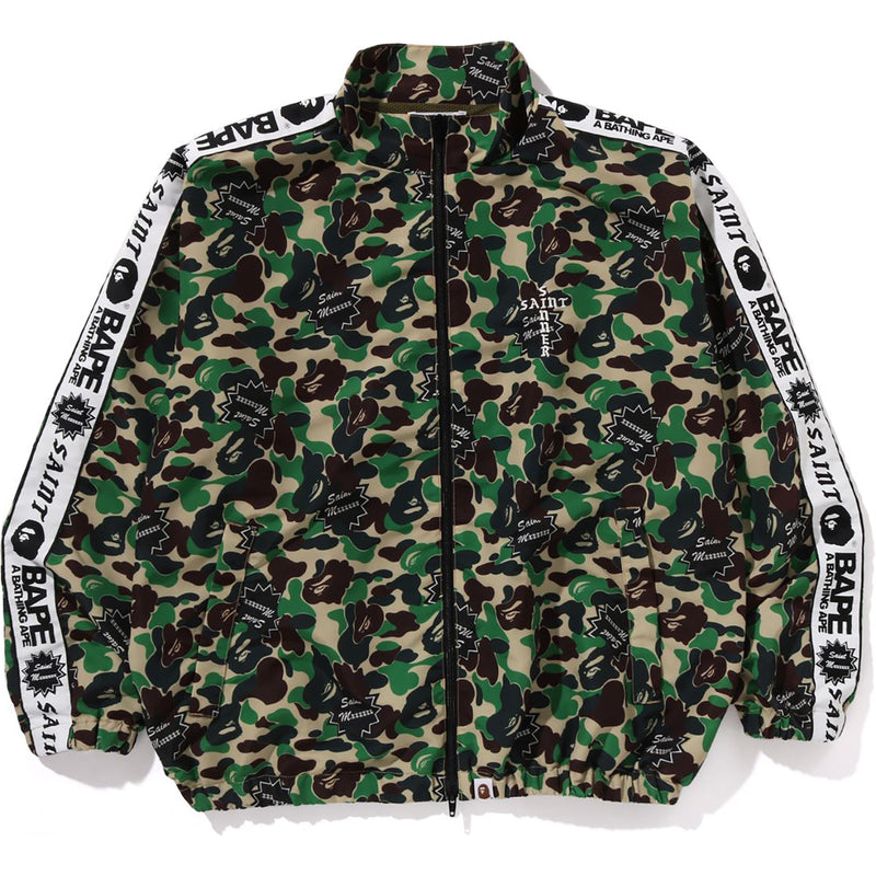 BAPE X SAINT MXXXXXX ABC CAMO TRACK JACKET MENS –
