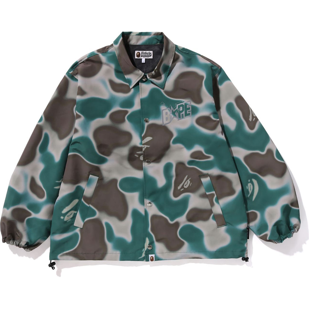 STA CAMO RELAXED FIT COACH JACKET M アベイシングエイプ 送料お直し無料 