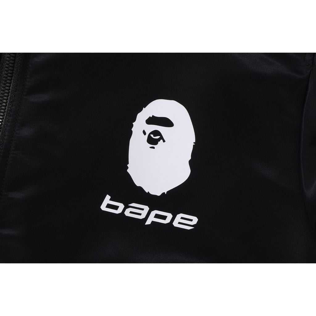 A BATHING APE LINE BOMBER JACKET LOOSE FIT JR KIDS us.bape