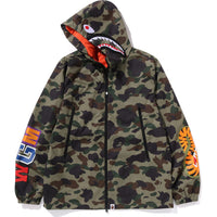 1ST CAMO SHARK HOODIE JACKET MENS