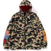 1ST CAMO SHARK HOODIE JACKET MENS