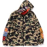 1ST CAMO SHARK HOODIE JACKET MENS