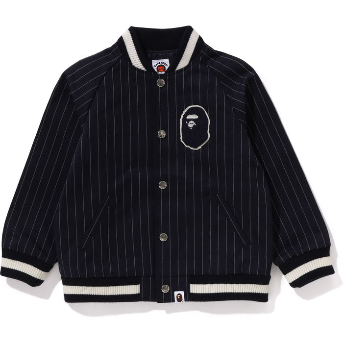 STRIPE STADIUM COTTON JACKET KIDS