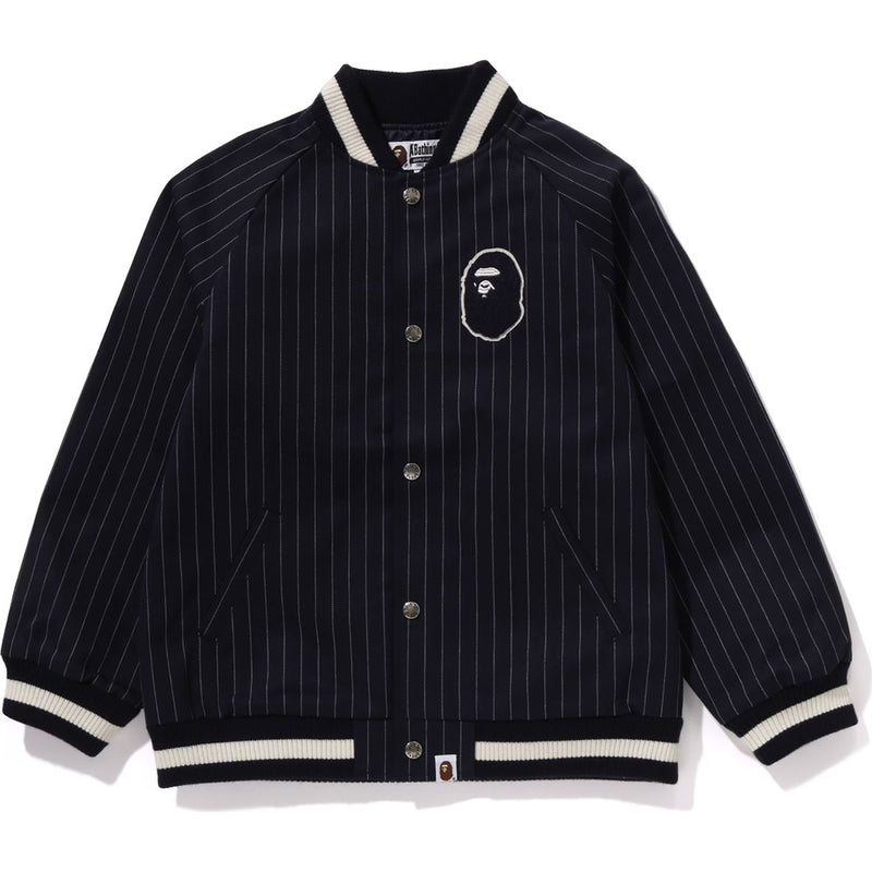 STRIPE STADIUM COTTON JACKET JR KIDS