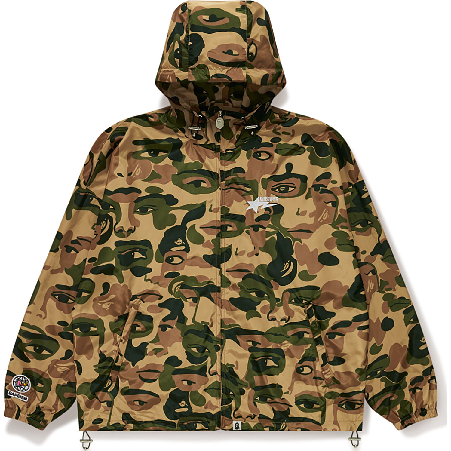 BAPE X KIDSUPER CAMO LIGHTWEIGHT JACKET MENS – us.bape.com
