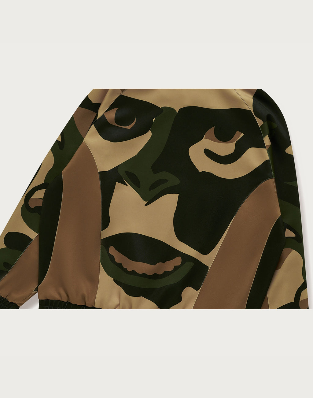 BAPE X KIDSUPER PATCHWORK TRACK JACKET MENS