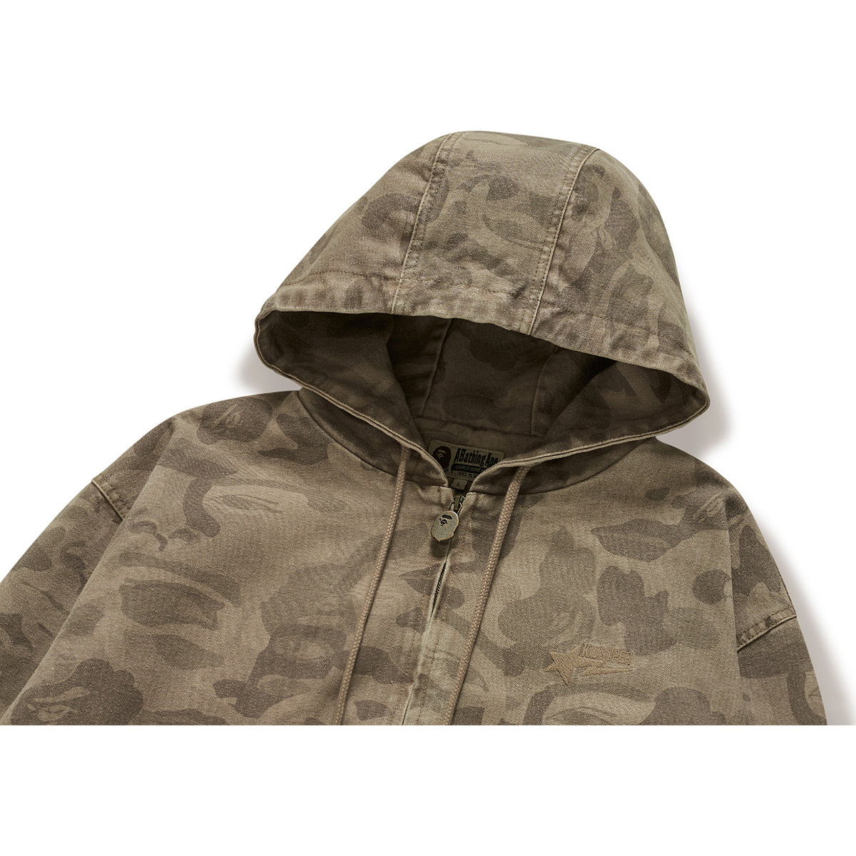 BAPE X KIDSUPER SOLID CAMO JACQUARD JACKET MENS