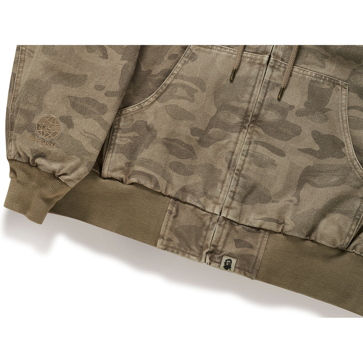 BAPE X KIDSUPER SOLID CAMO JACQUARD JACKET MENS