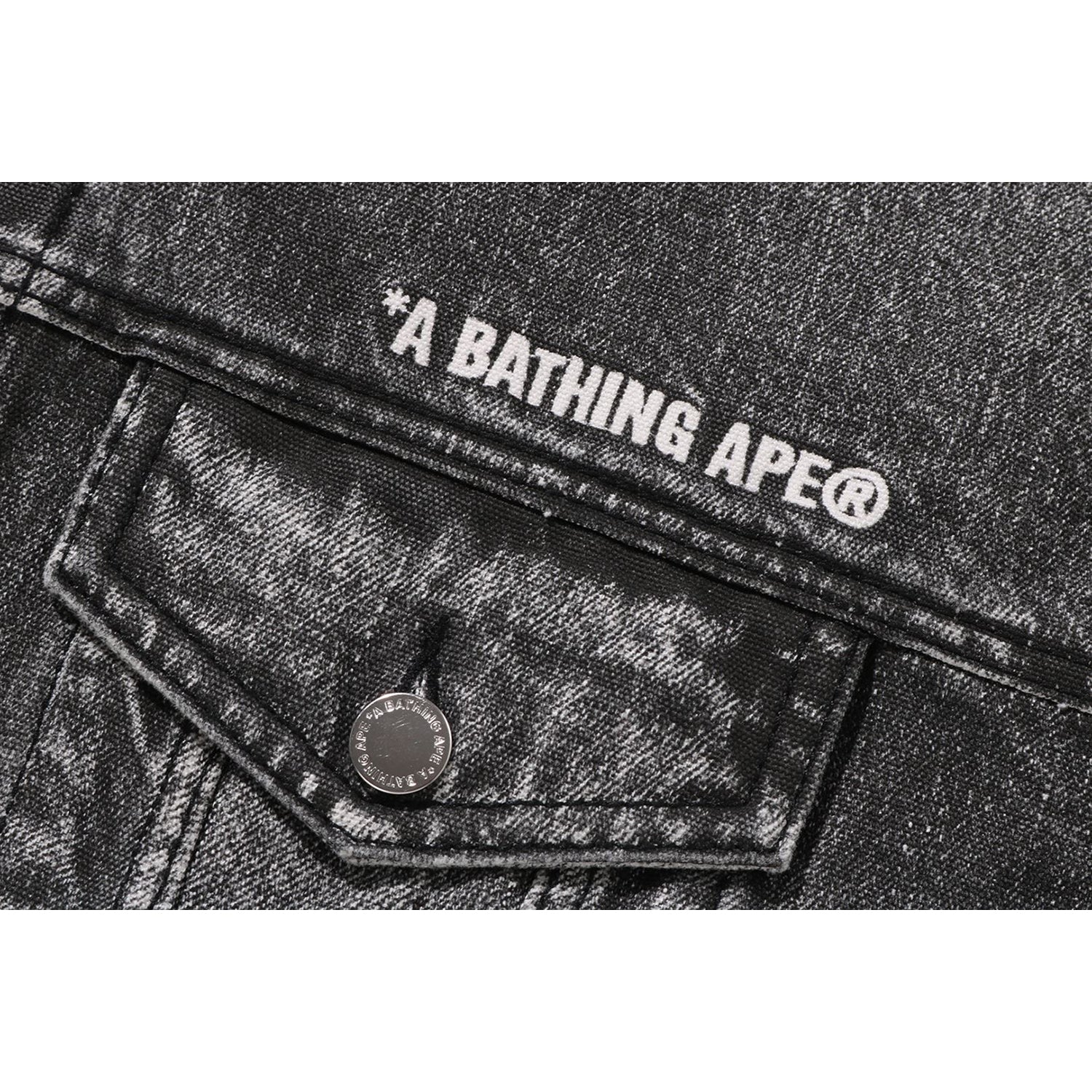 FAKE PRINT DENIM JACKET MENS – us.bape.com