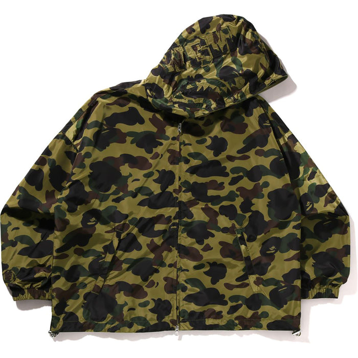 1ST CAMO JACQUARD SHARK FULL ZIP JACKET MENS