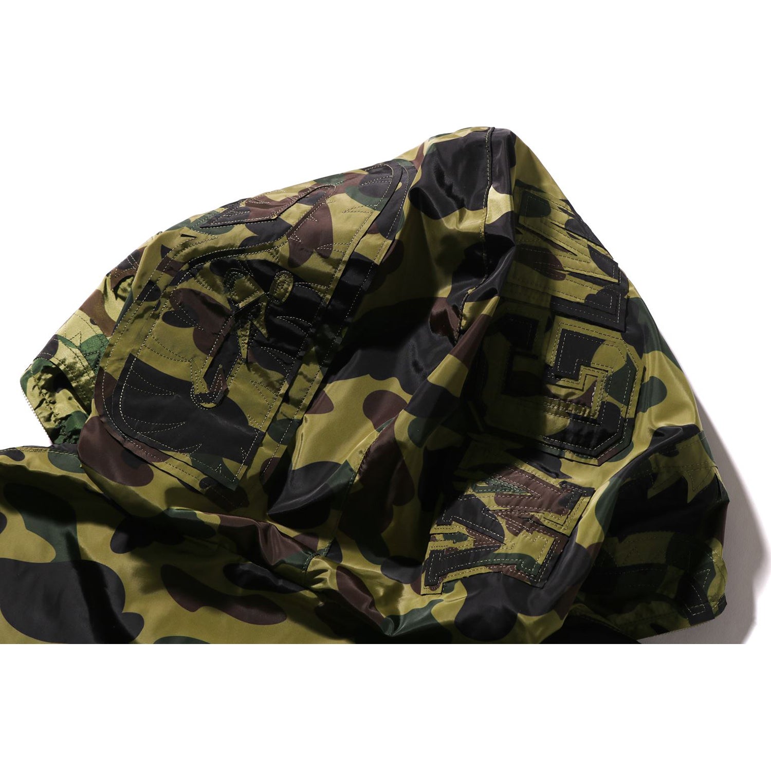 1ST CAMO JACQUARD SHARK FULL ZIP JACKET MENS – us.bape.com
