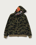1ST CAMO 2ND SHARK BOA HOODIE JACKET MENS